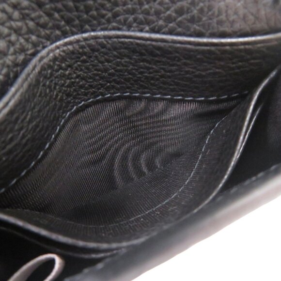 Jimmy Choo 2-Way Star Stud Card Case, Crossbody/Shoulder Bag, Leather, Black,... - Picture 7 of 10